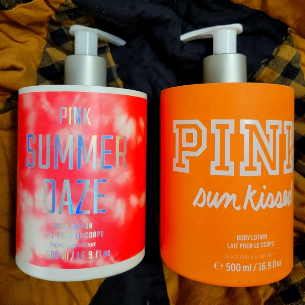 VS Pink lotions